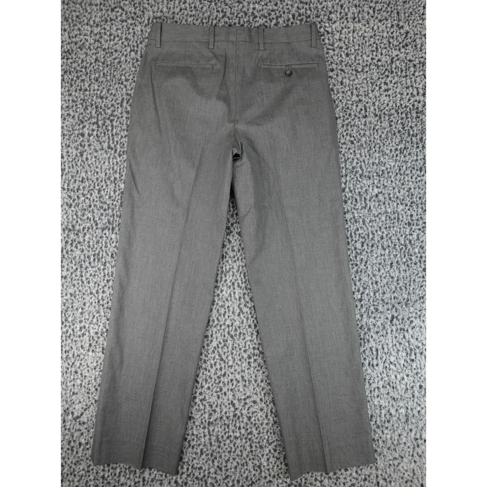 Banana Republic Dress Pants Mens 30/30 Grey Excellent Modern Fit Cotton Chinos